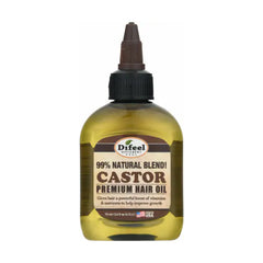 Difeel 99% Natural Blend! Castor Premium Hair Oil - 2.5 oz