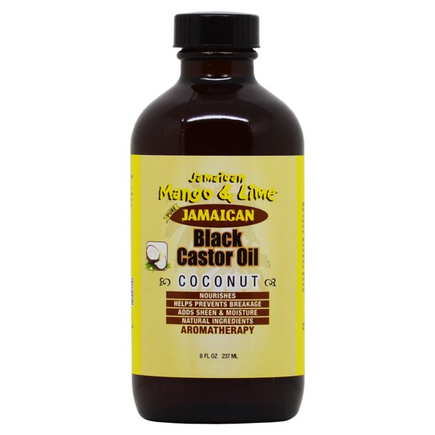 Jamaican Mango & Lime Jamaican Black Castor Oil - Coconut 8 oz
