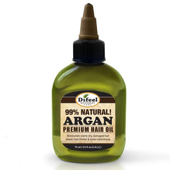 Difeel 99% Natural Blend! Argan Premium Hair Oil - 2.5 oz