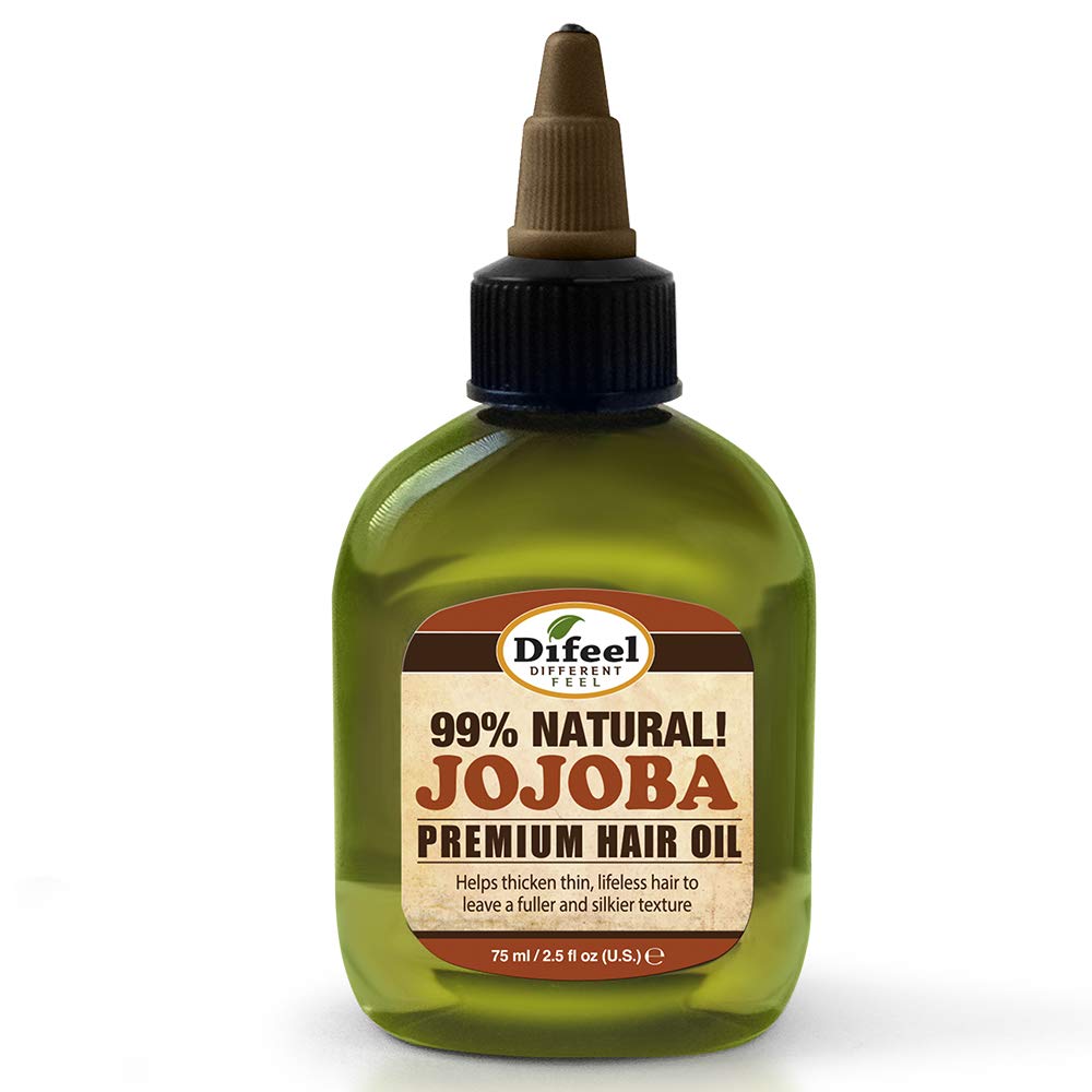 Difeel 99% Natural Blend! Jojoba Premium Hair Oil - 2.5 oz