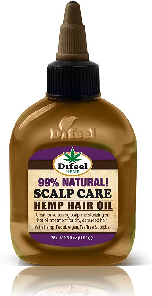 Difeel 99% Natural Blend! Scalp Care Premium Hair Oil - 2.5 oz