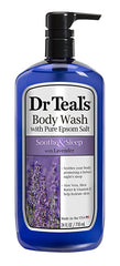 Dr Teal's Body Wash with Pure Epsom Salt Soothe & Sleep 24 oz