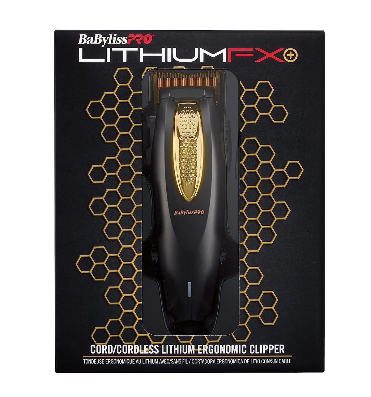 BaBylissPRO LITHIUM FX Cord/Cordless Lithium Ergonomic Trimmer
