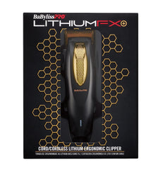 BaBylissPRO LITHIUM FX Cord/Cordless Lithium Ergonomic Trimmer