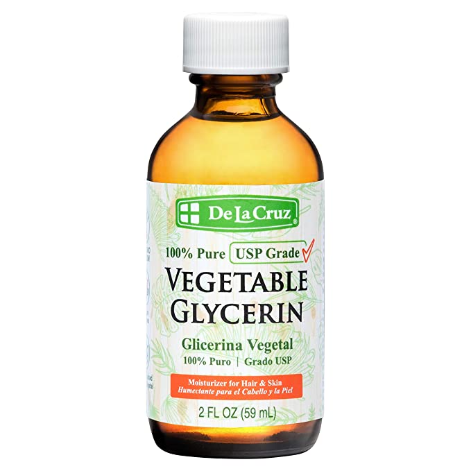 De La Cruz Vegetable Glycerin USP, 2 Oz