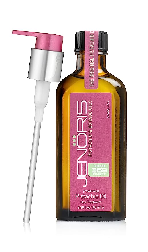 Jenoris Pistachio & Borage Oils Professional Pistachio Oil Hair Treatment 3.38 fl oz
