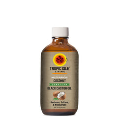 Tropic Isle Living Multi-Purpose Coconut BLACK CASTOR OIL 4 OZ