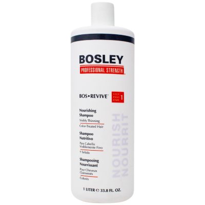 BOSLEY BOS-REVIVE Nourishing Shampoo for Visibly Thinning Color-Treated Hair, 33.8oz