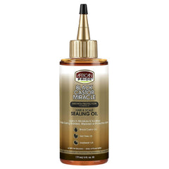 African Pride Black Castor Miracle Hair & Scalp Sealing Oil 6 oz.
