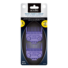 ANDIS Barber Master Dual Magnetic Hair Clipper 2 Pc Comb Guide Set CL-01900