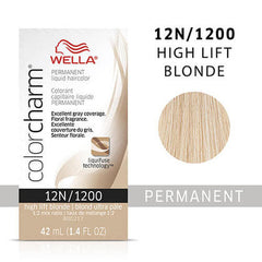 WELLA Color Charm Permanent Liquid Hair Color, Blonde, 1.4oz