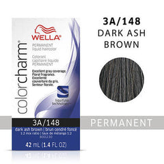 WELLA Color Charm Permanent Liquid Hair Color, Ash, 1.4oz