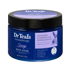 Dr Teal's Aromatherapy Sleep Body Scrub 16 oz