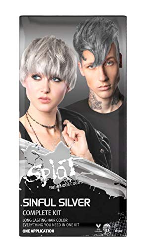 Splat Sinful Silver Complete Hair Dye Kit