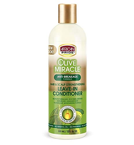 African Pride Moisture Miracle Leave-In Conditioner, 12oz