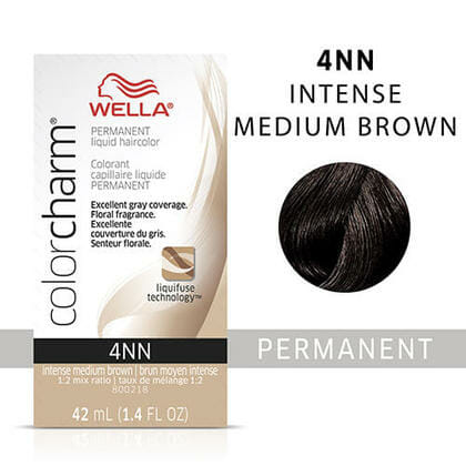 WELLA Color Charm Permanent Liquid Hair Color, Brown, 1.4oz
