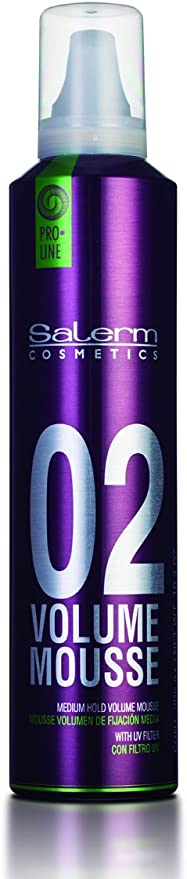 Salerm Pro Line 02 Volume Mousse for Medium Hold, 10.4 oz