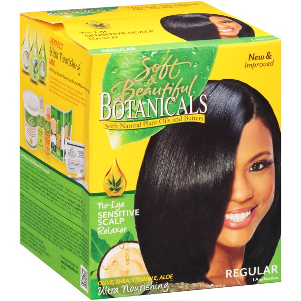 Soft & Beautiful Botanicals No-Lye Sensitive Scarp Relaxer, Ultra Nourishing