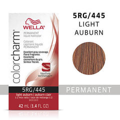WELLA Color Charm Permanent Liquid Hair Color, Auburn, 1.4oz