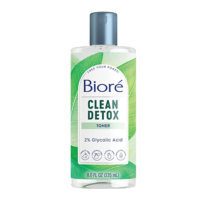 Bioré Clean Detox Toner 8 fl oz