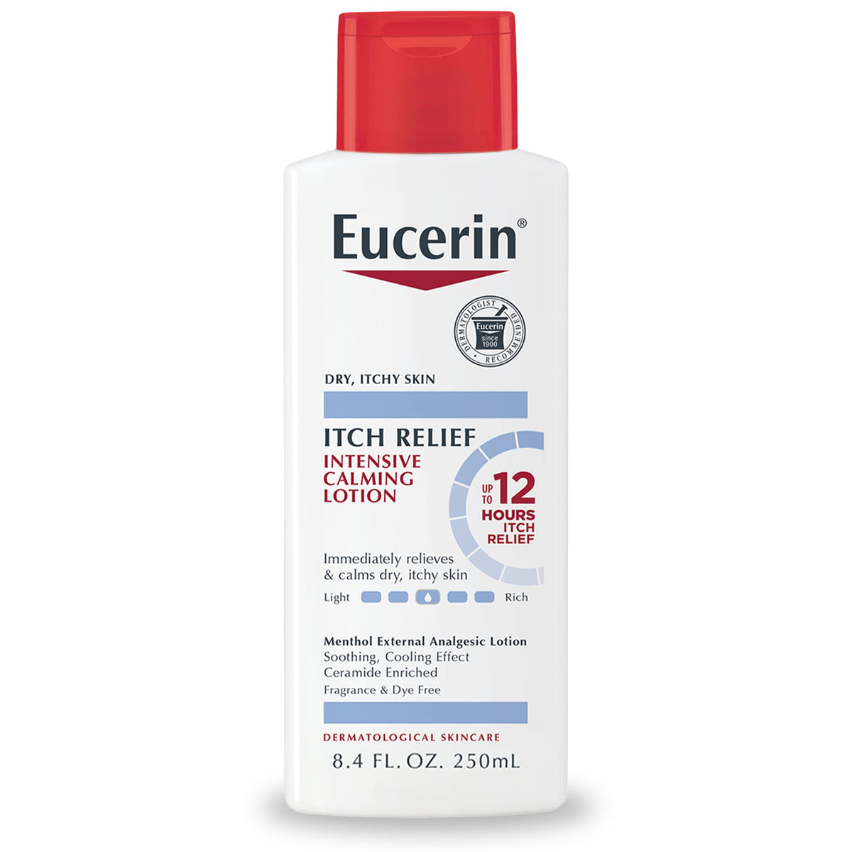 Eucerin Itch Relief Intensive Calming Lotion 8.4 oz