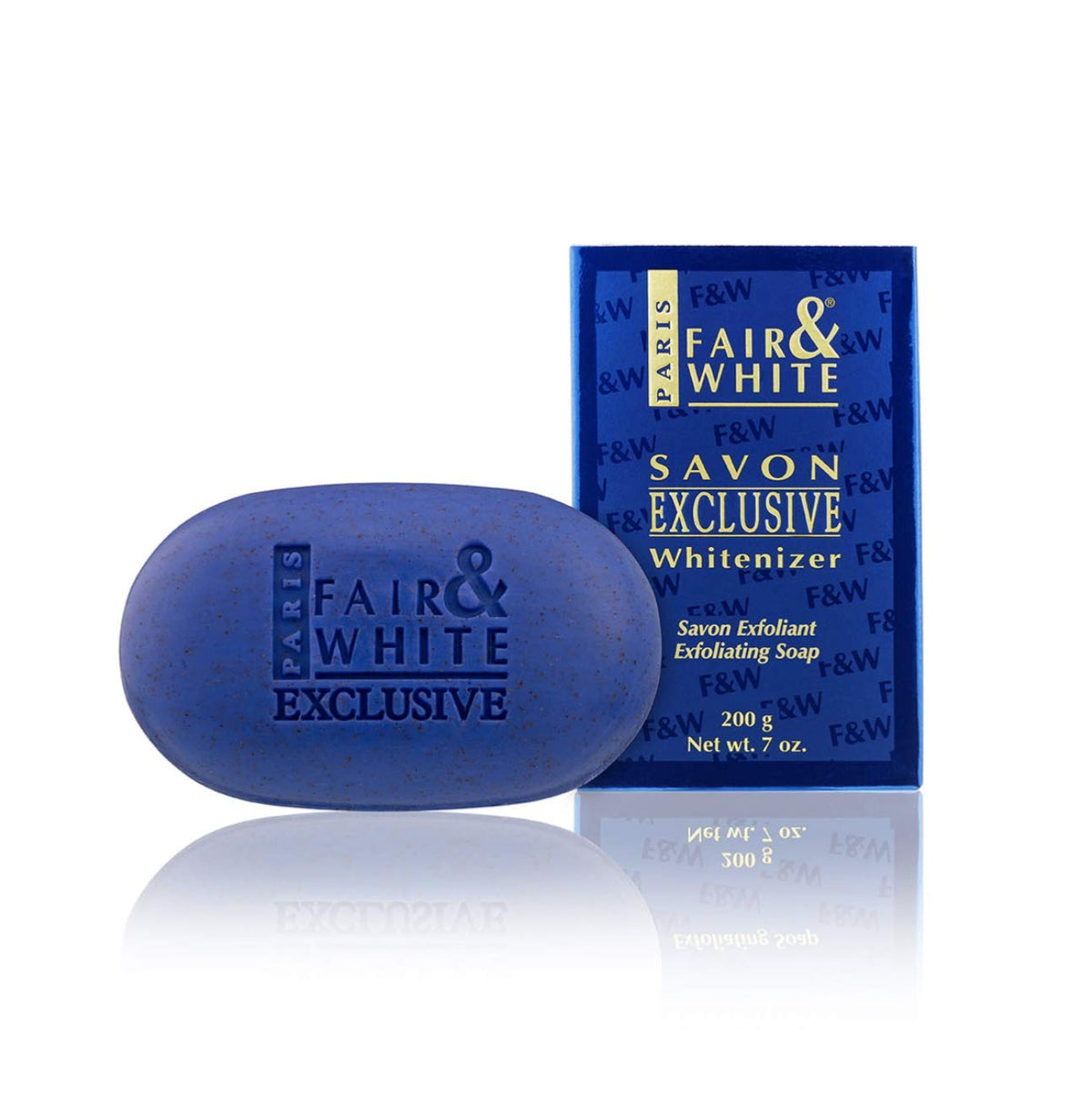 Fair & White Savon, Exclusive Whitenizer Exfoliating Soap, 7oz