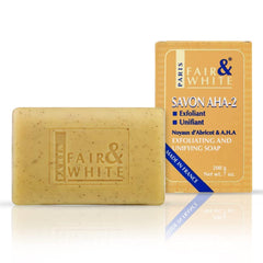 Fair & White Savon, AHA-2 Exfoliating and Unifying Soap, 7oz.