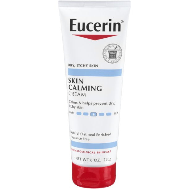 Eucerin Skin Calming Itch Soothing Cream 8 oz