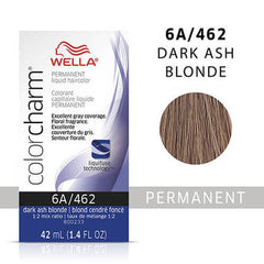 WELLA Color Charm Permanent Liquid Hair Color, Ash, 1.4oz