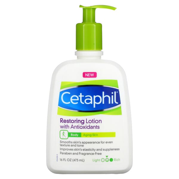 Cetaphil Restoring Lotion with Antioxidants for Aging Skin, 16oz