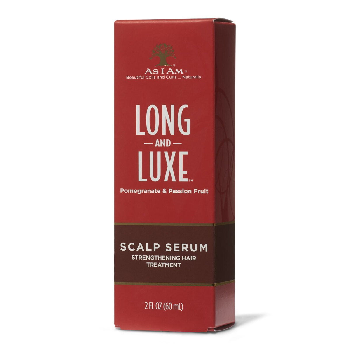 As I Am Long & Luxe Pomegranate & Passion Fruit Scalp Serum, 2oz