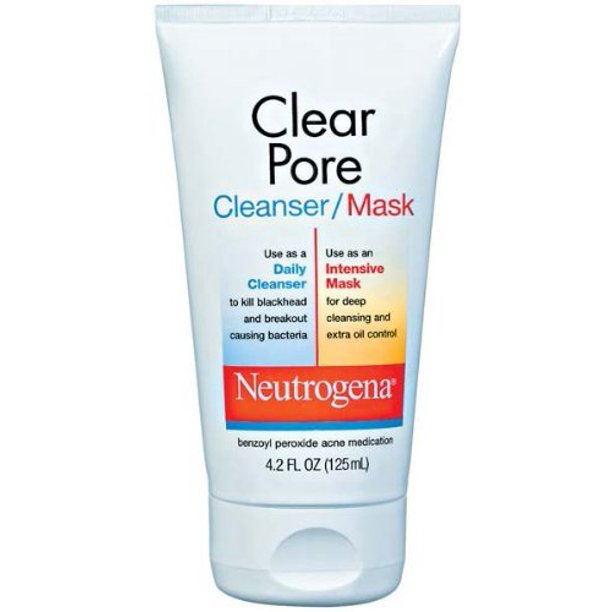 Neutrogena Clear Pore Cleanser/Mask  4.2 fl oz