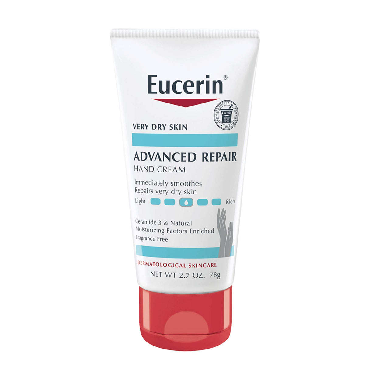 Eucerin Advanced Repair Hand Cream for very dry skin 2.7 oz