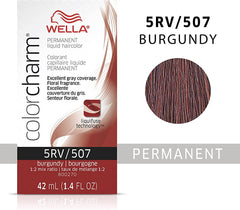 WELLA Color Charm Permanent Liquid Hair Color, Red, 1.4oz