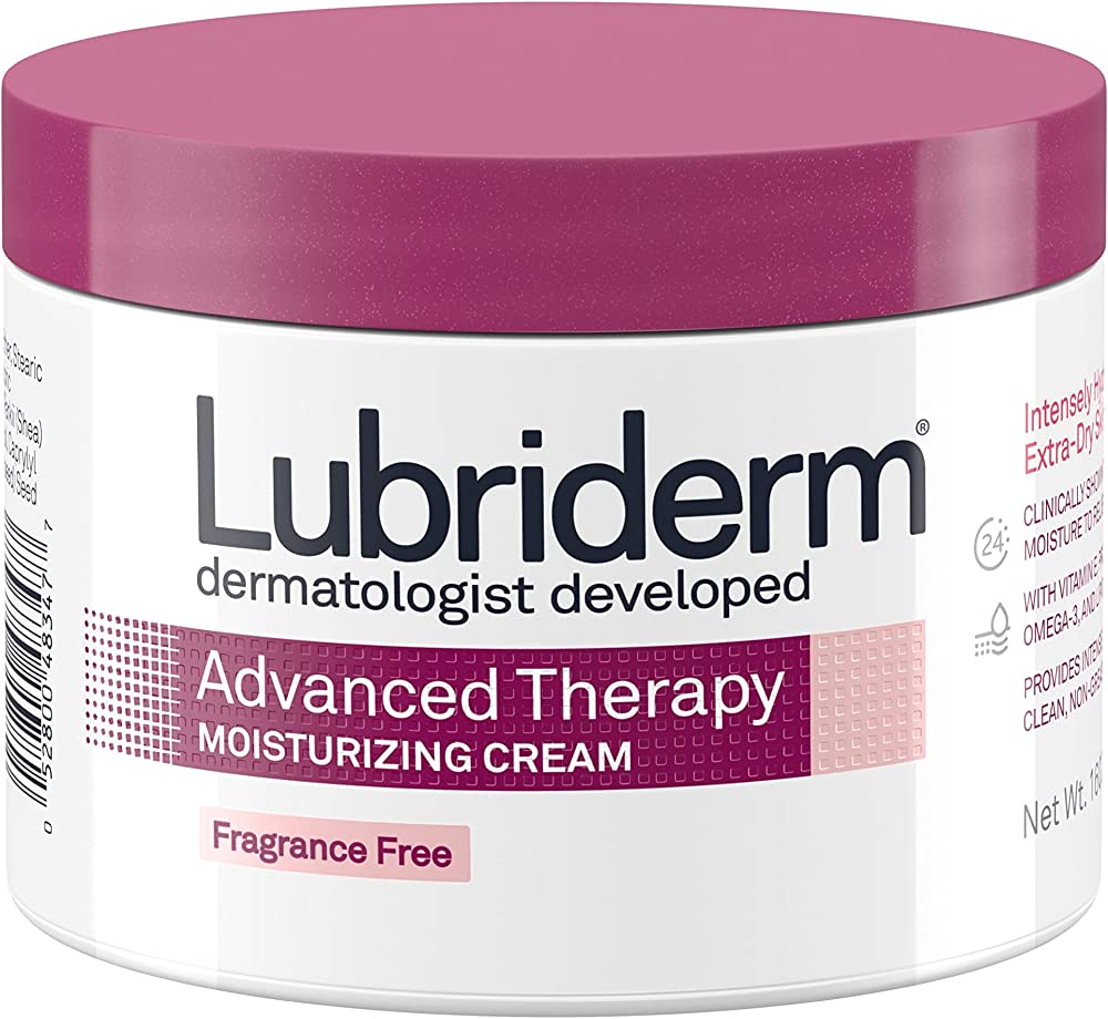 Lubriderm Advanced Therapy Cream for Extra Dry Skin, 16oz