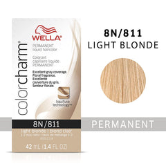 WELLA Color Charm Permanent Liquid Hair Color, Blonde, 1.4oz