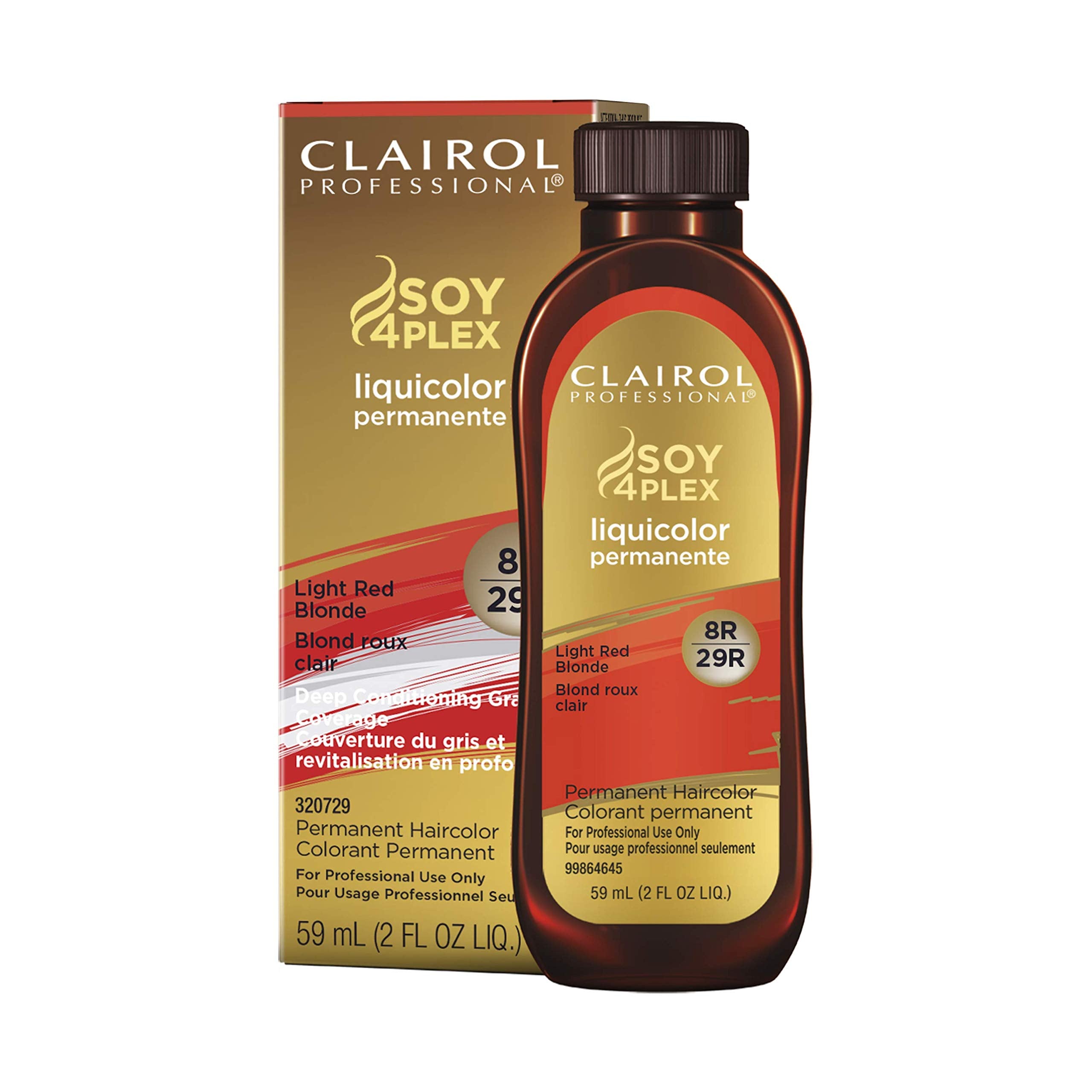 Clairol Soy 4 Plex Liquicolor Permanent Hair Color 2 fl.oz