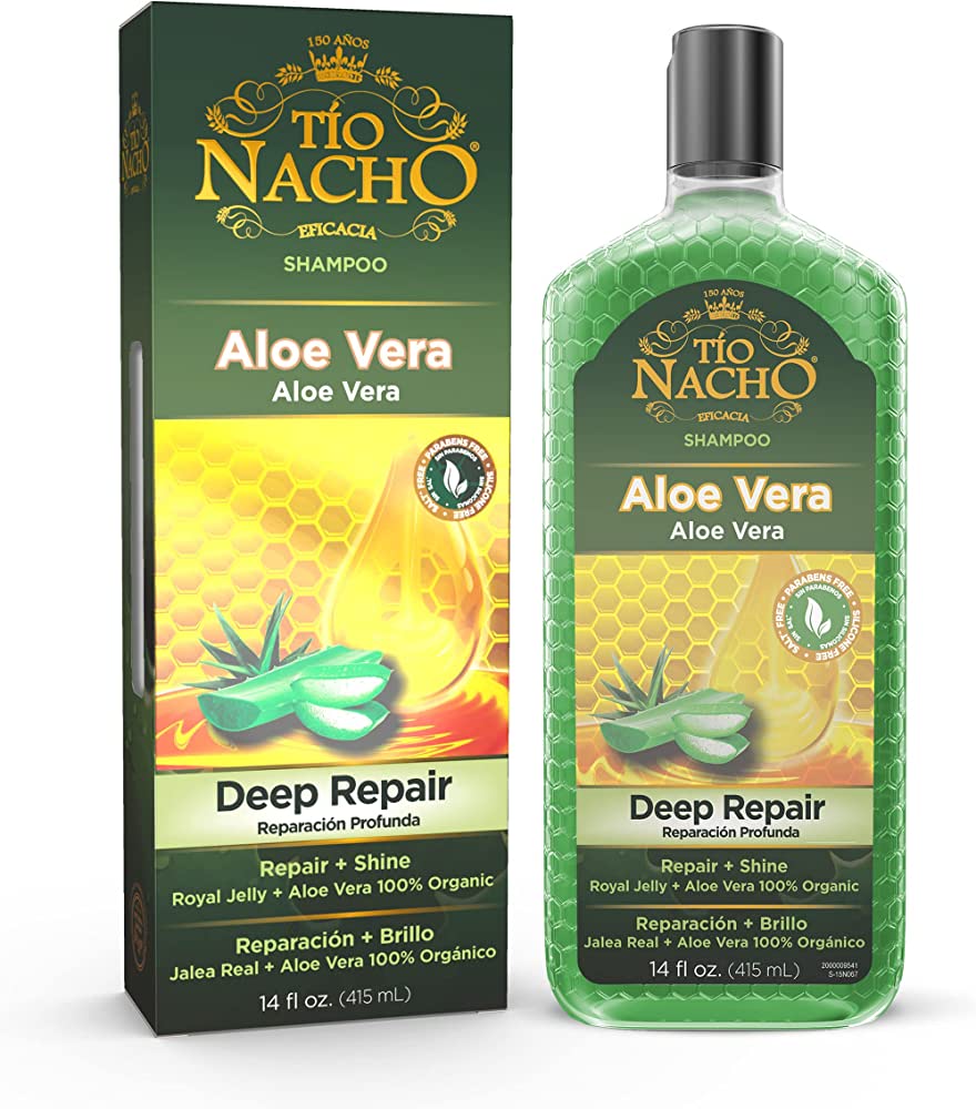 TIO Nacho Aloe Vera Deep Repair Shampoo 14 oz