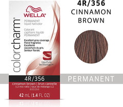 WELLA Color Charm Permanent Liquid Hair Color, Brown, 1.4oz