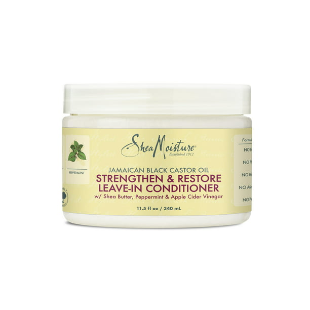 Shea Moisture Jamaican Black Castor Oil Strengthen and Restore Leave-In Conditioner , 11.5 oz