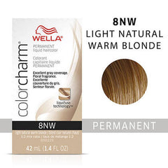 WELLA Color Charm Permanent Liquid Hair Color, Blonde, 1.4oz