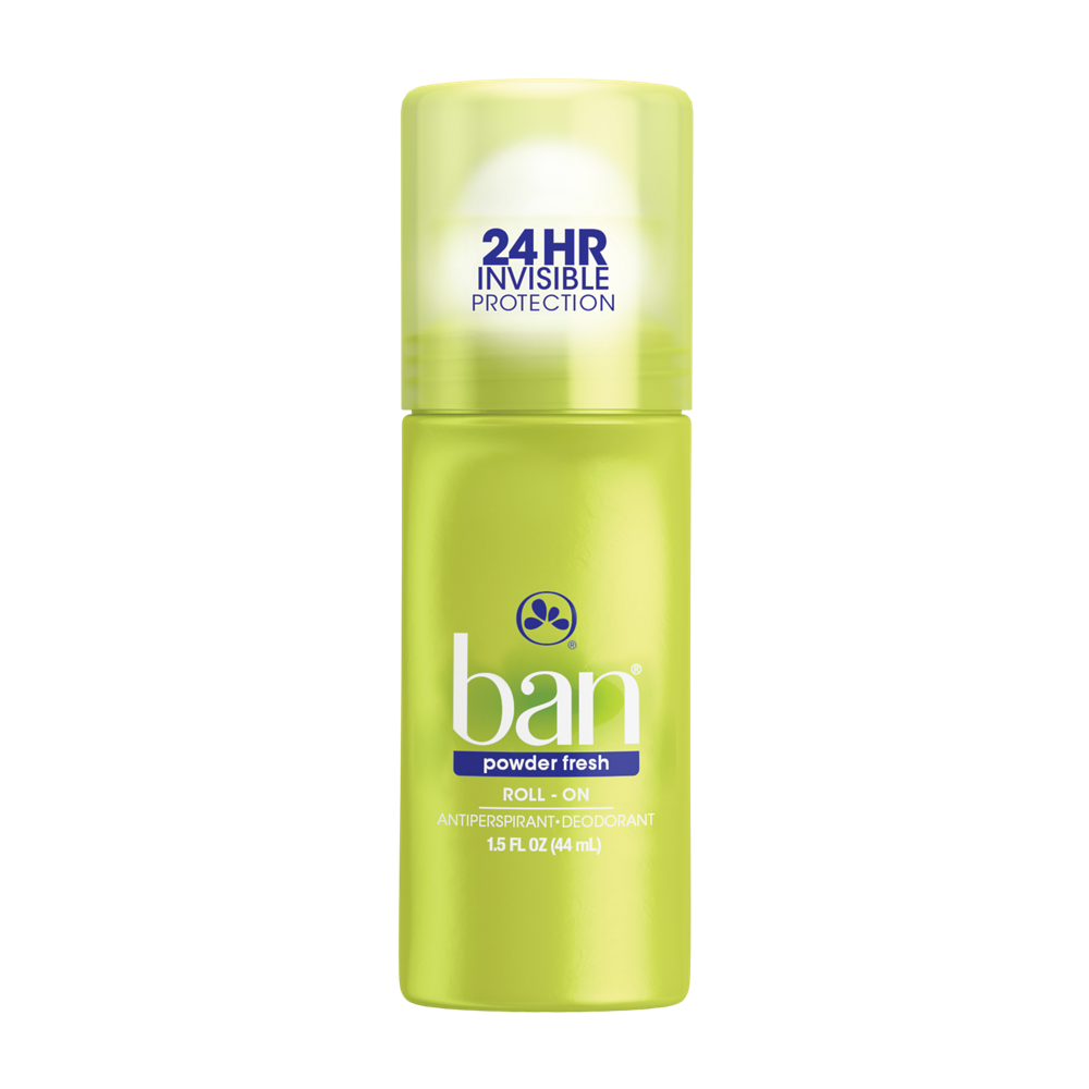 Ban Powder Fresh Roll-On Deodorant 1.5 oz