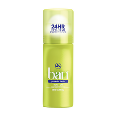 Ban Powder Fresh Roll-On Deodorant 1.5 oz