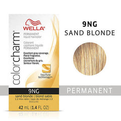 WELLA Color Charm Permanent Liquid Hair Color, Blonde, 1.4oz