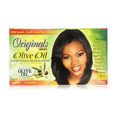 Africa's Best Originals Olive Oil Conditioning No-Lye Relaxer System