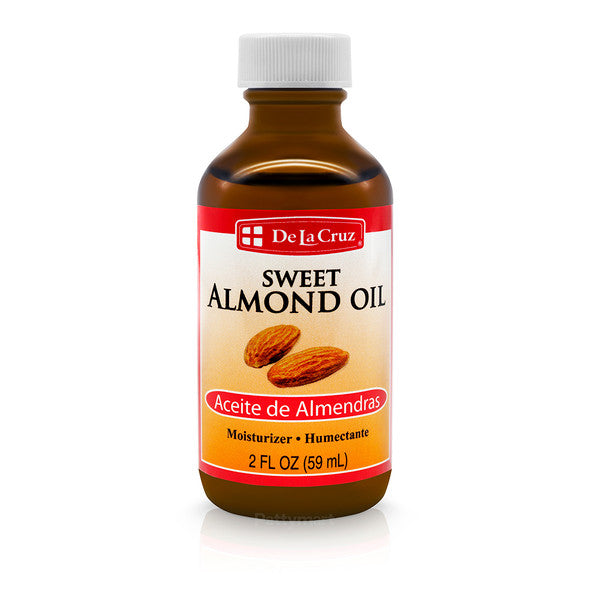 De La Cruz Sweet Almond Oil, 2 Oz