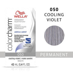 WELLA Color Charm Permanent Liquid Hair Color, 050 / Cooling Violet, 1.4oz