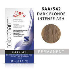 WELLA Color Charm Permanent Liquid Hair Color, Ash, 1.4oz