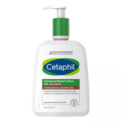 Cetaphil Advanced Relief Lotion with Shea Butter,16oz