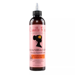 Camille Rose Cocoa Nibs & Honey Serum, Ayurvedic Brahmi & Amla Oils, 8oz